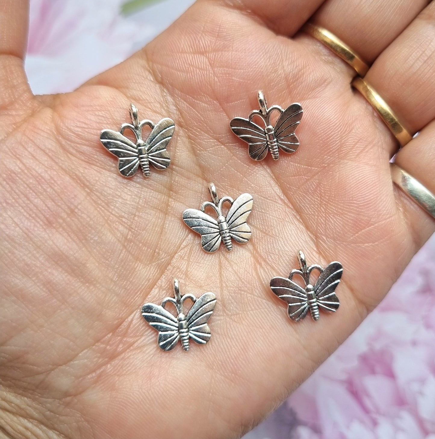 Metal Charms - Butterfly