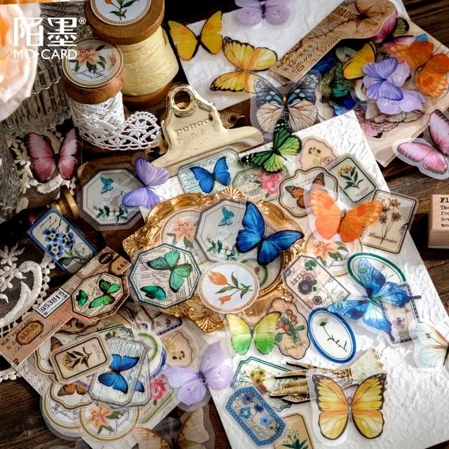 Clear PET Stickers (40 Stickers) Size - 30-80mm