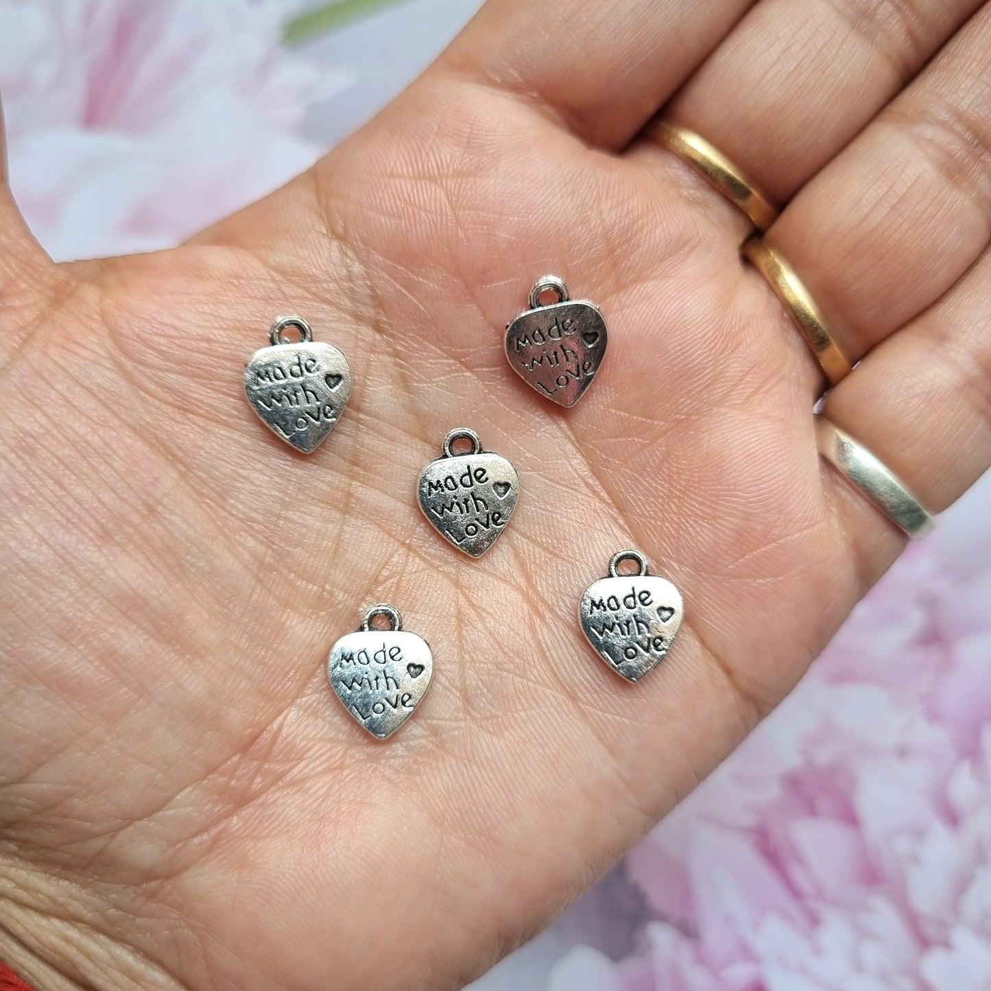 Metal Charms - Handmade with Love