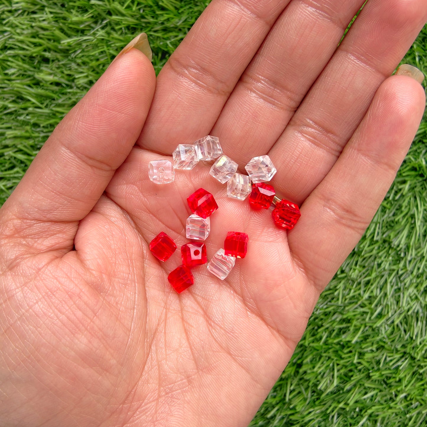 Glass Beads - Squre