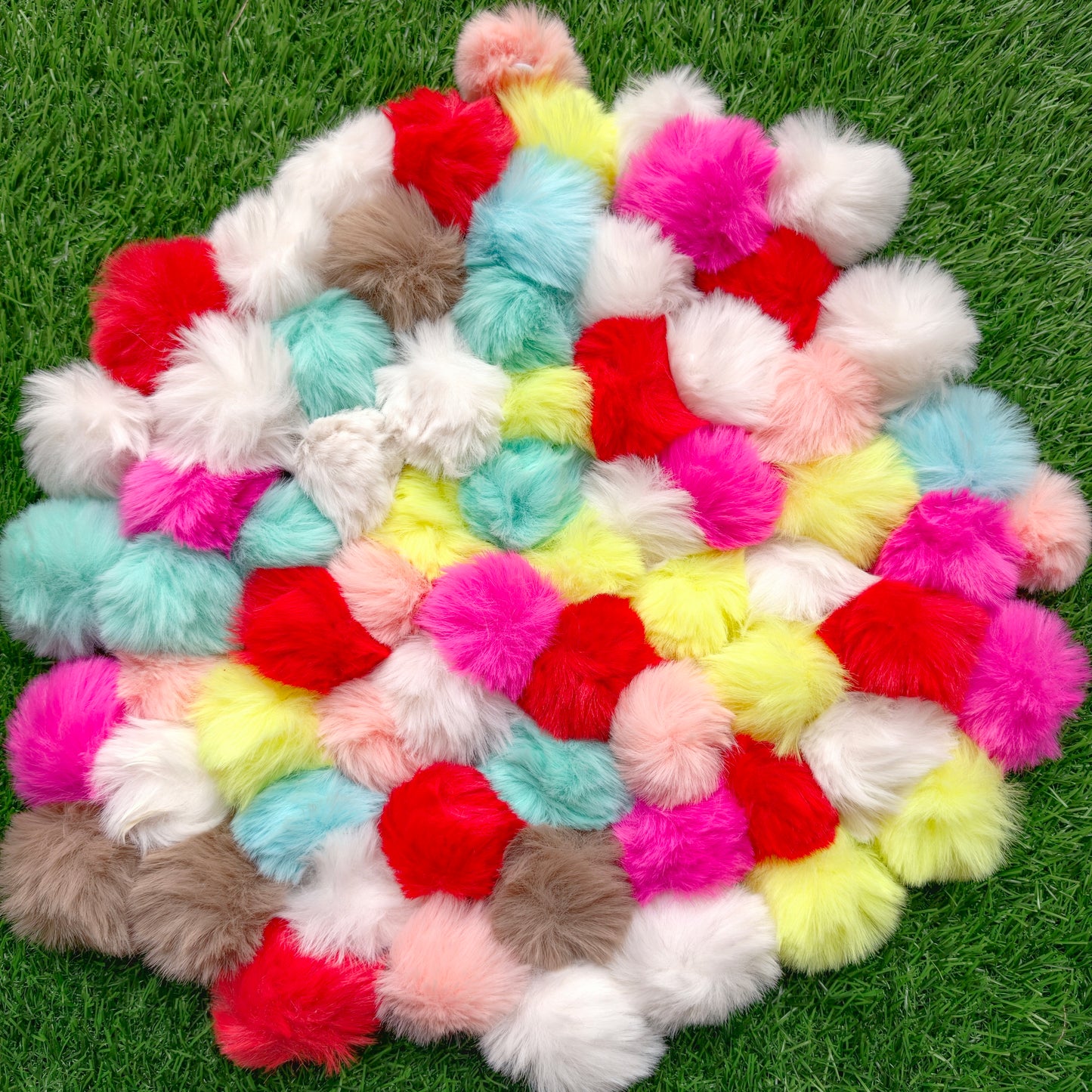 Fur Pompom Charm