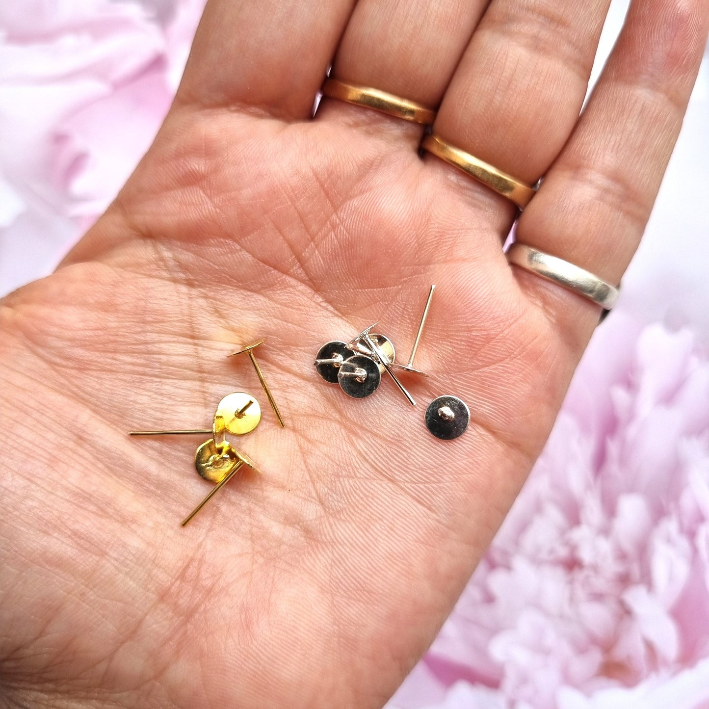 Jewellery Findings - Stud Base