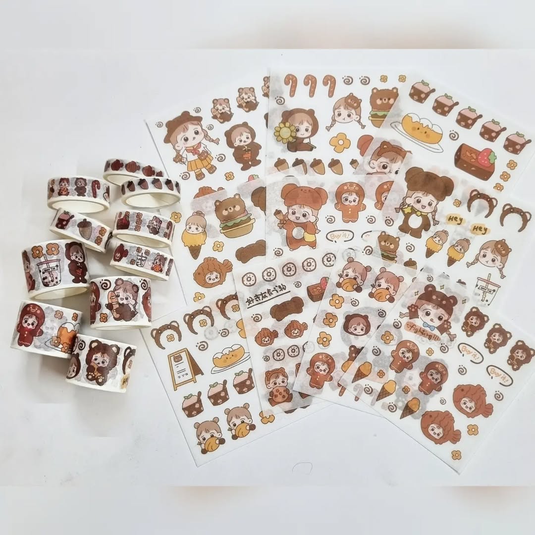 Kawaii Stickers Design C02