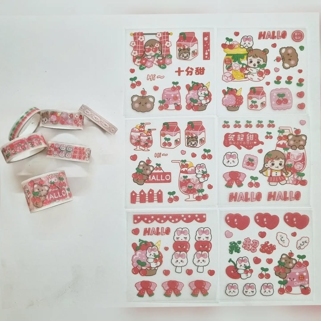 Kawaii Stickers Design A01