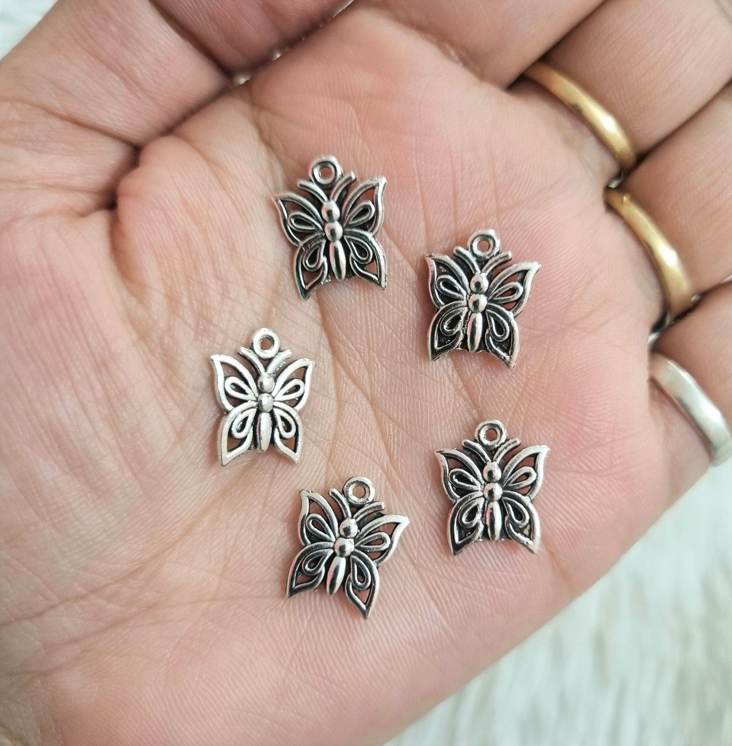 Metal Charms - Butterfly