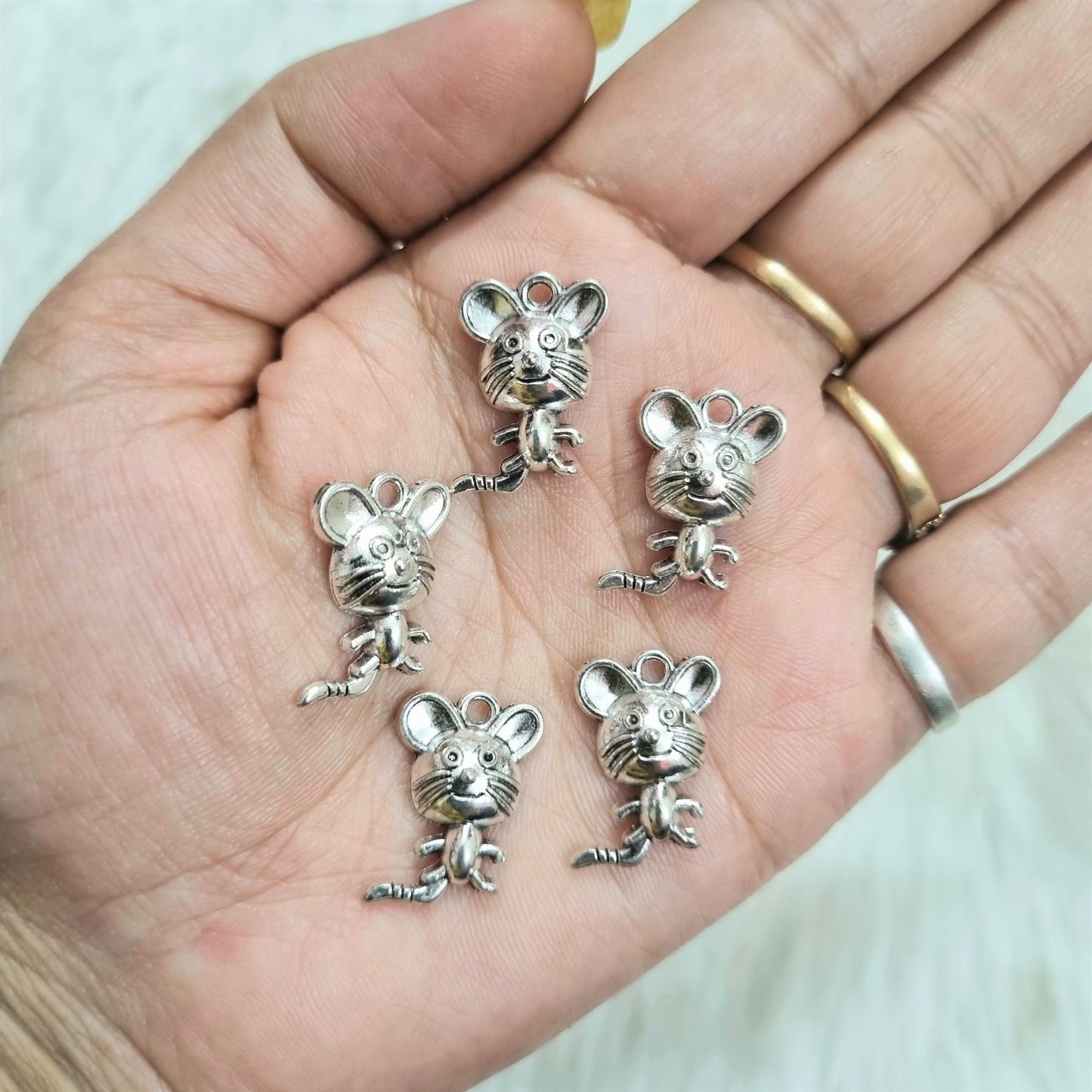 Metal Charms - Cat