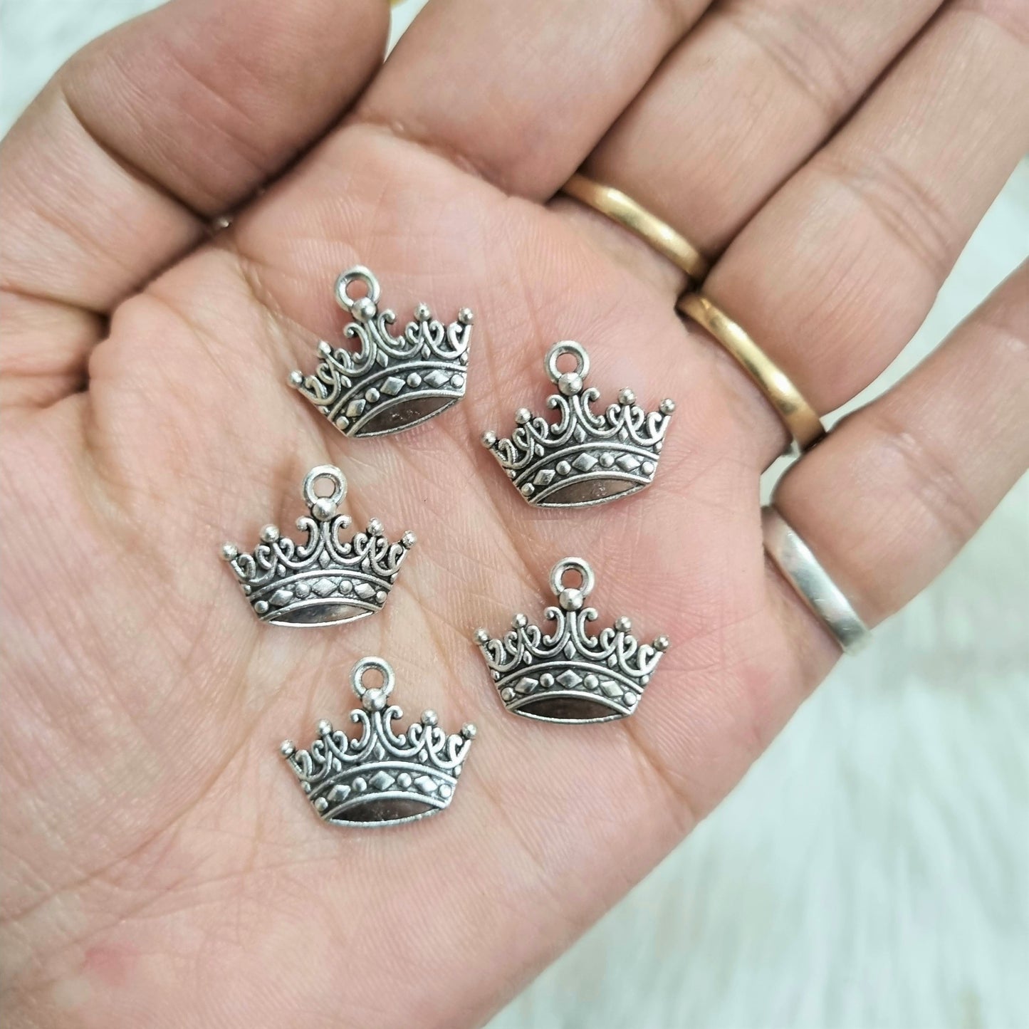 Metal Charms - Crown