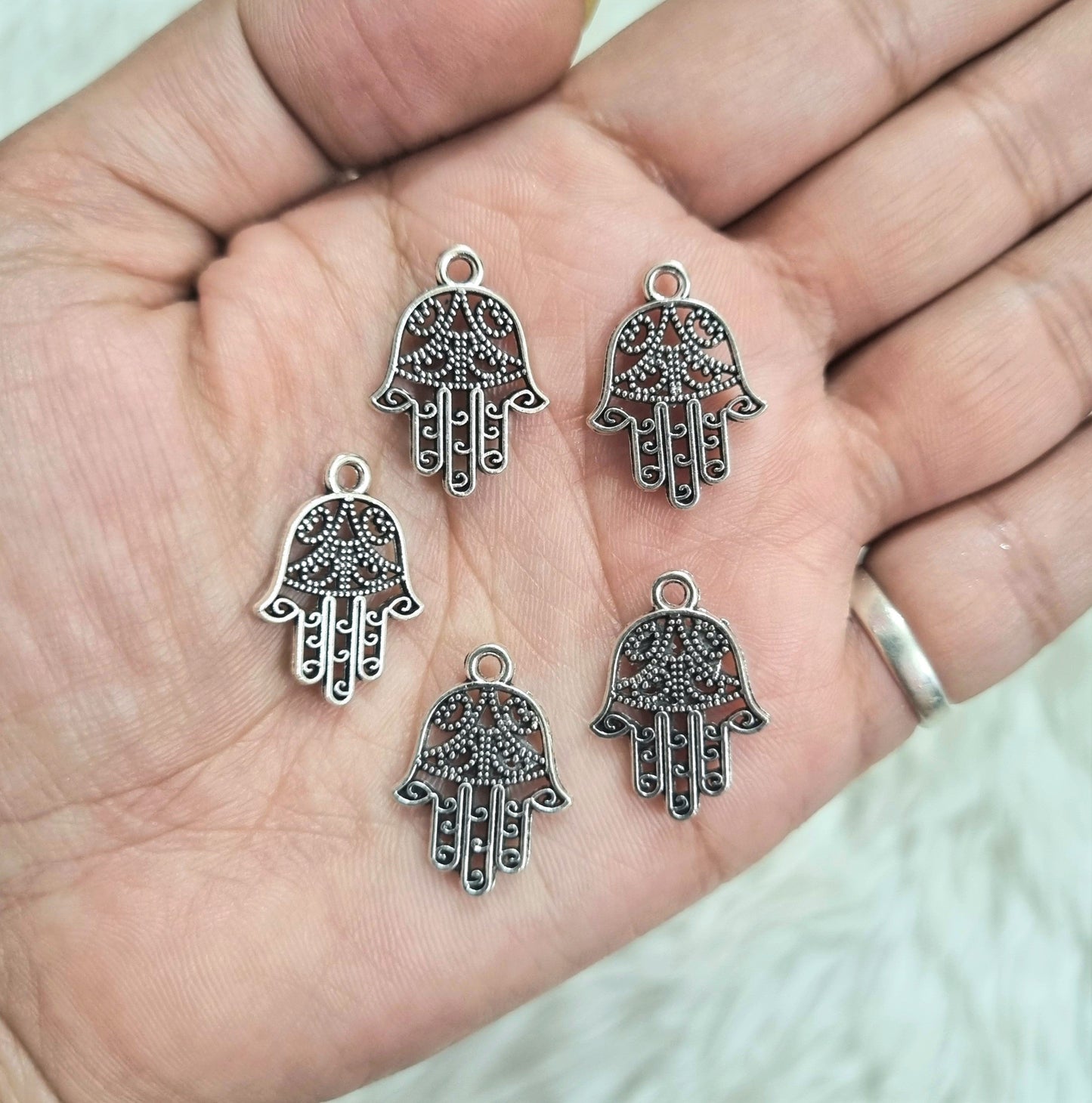 Metal Charms - Hamsa