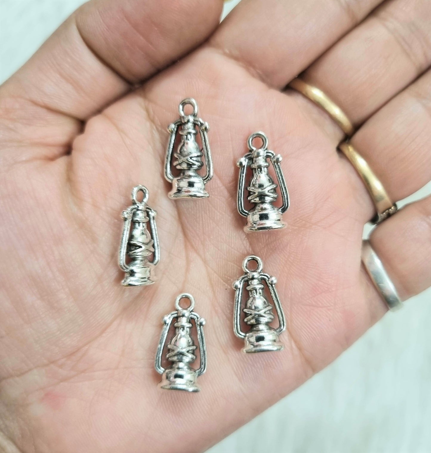 Metal Charms - Lattern