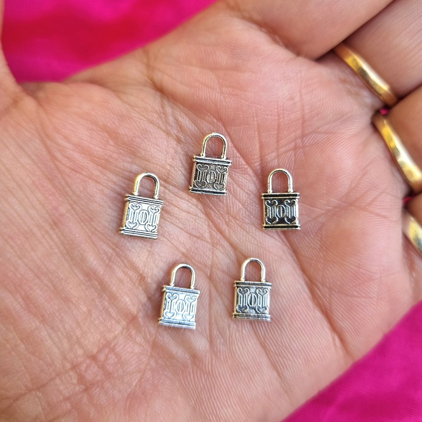 Metal Charms - Lock