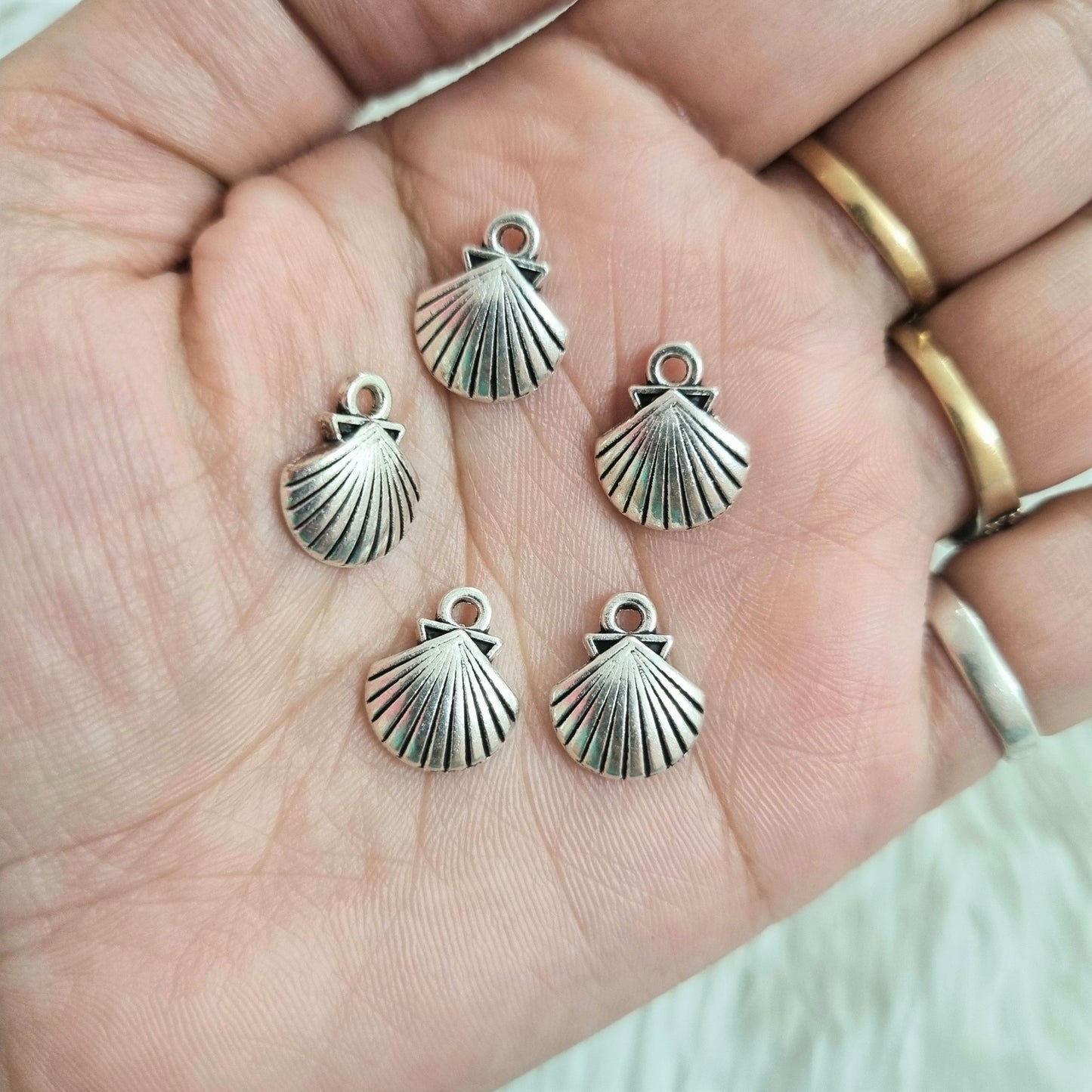 Metal Charms - Shell 3