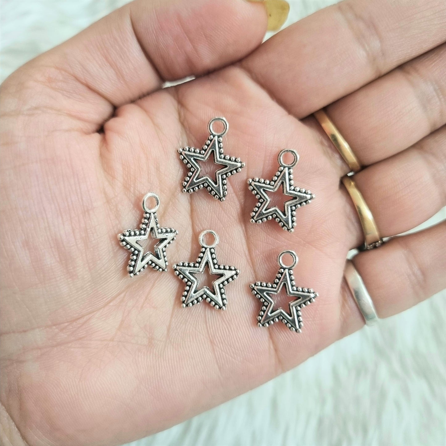 Metal Charms - Star