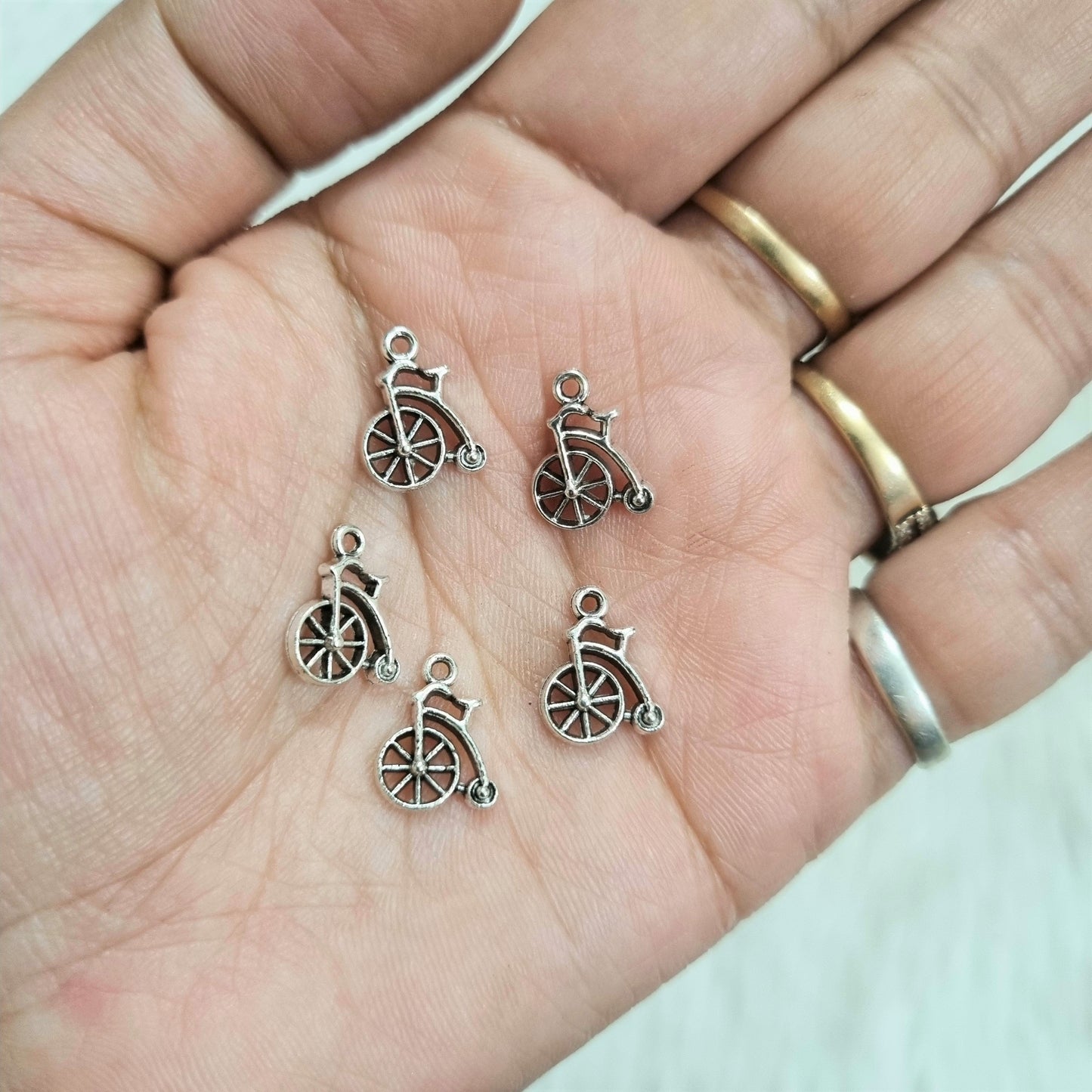 Metal Charms - Unicycle