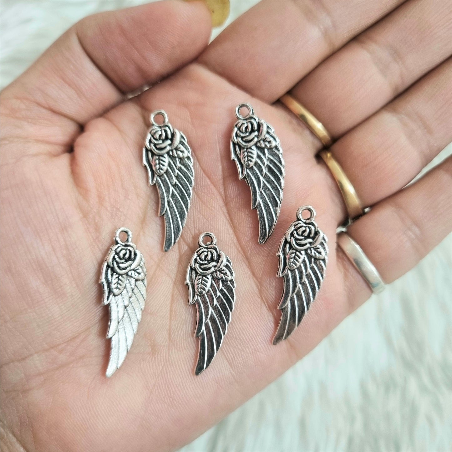 Metal Charms - Wing
