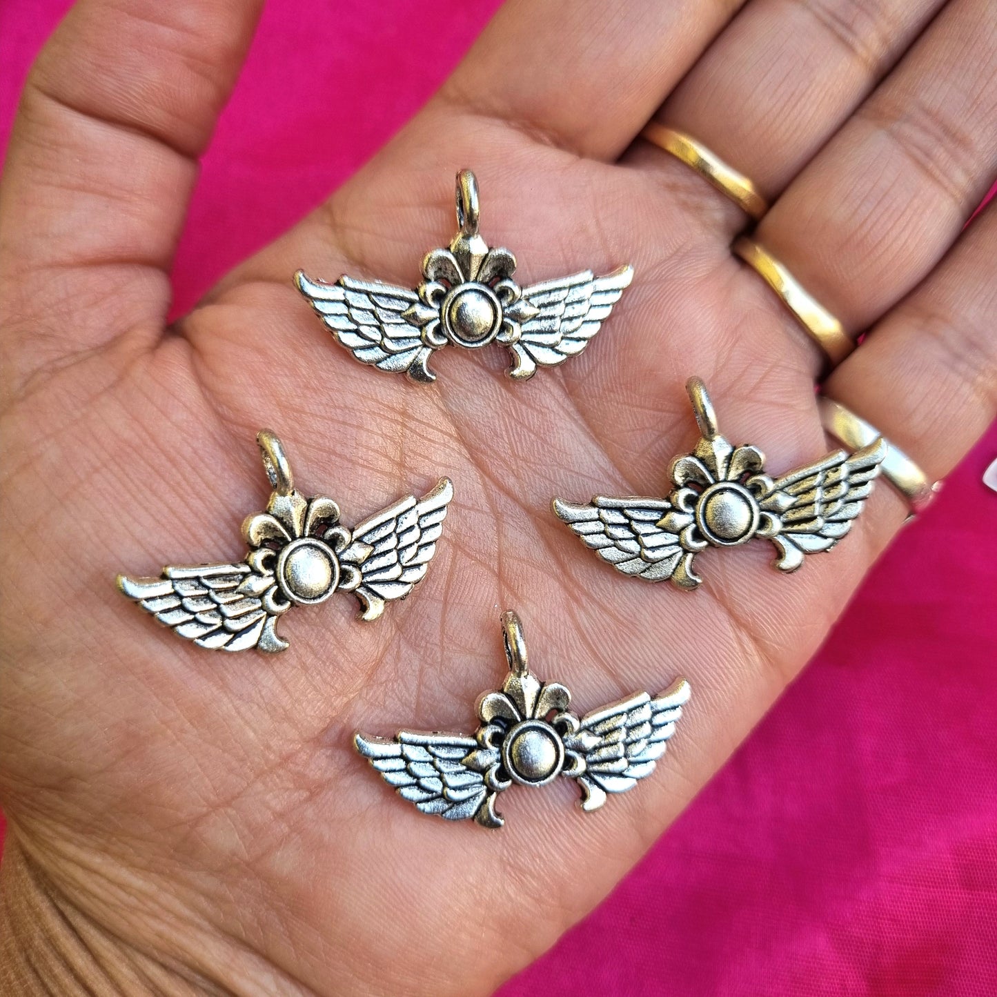 Metal Charms - Wings 2