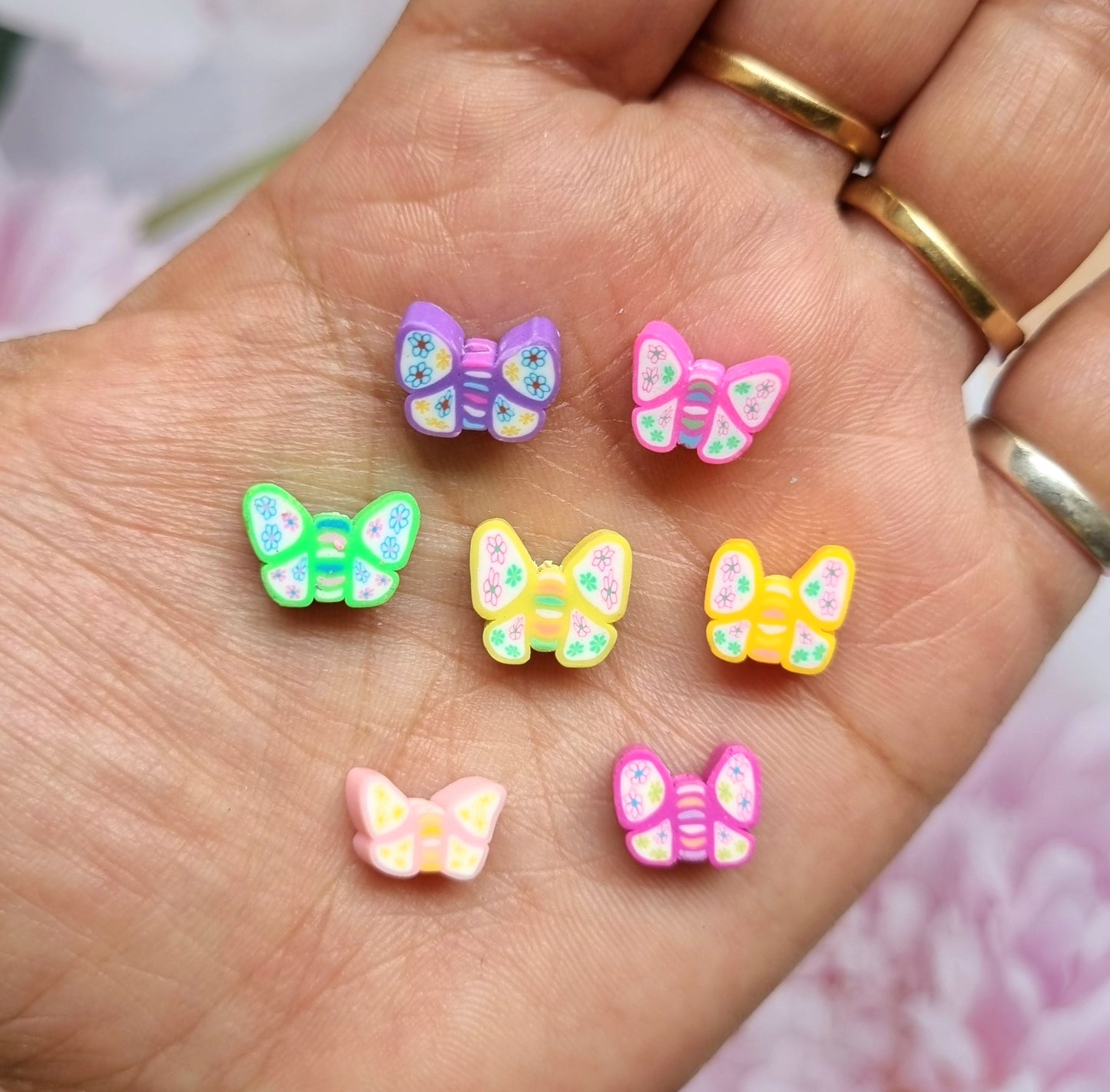 Polymer Beads - Butterfly