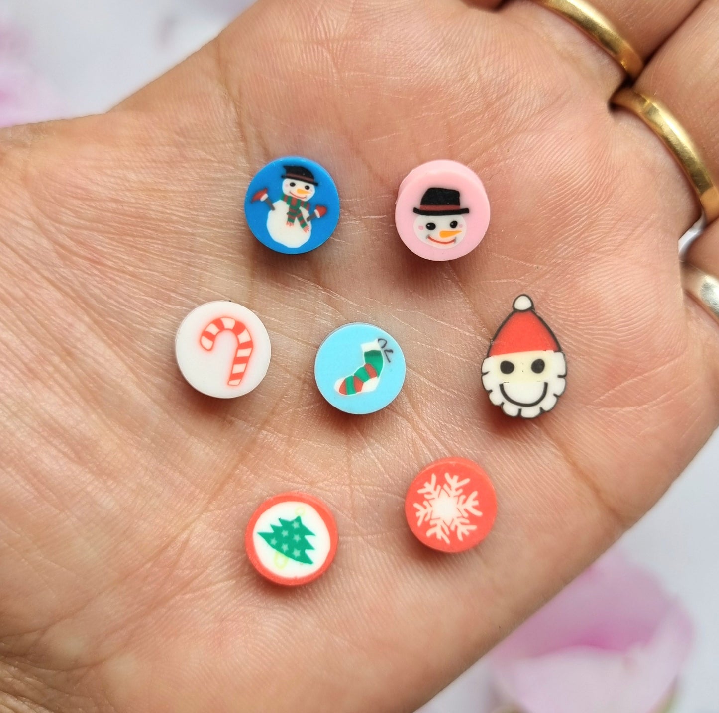 Polymer Beads - Christmas