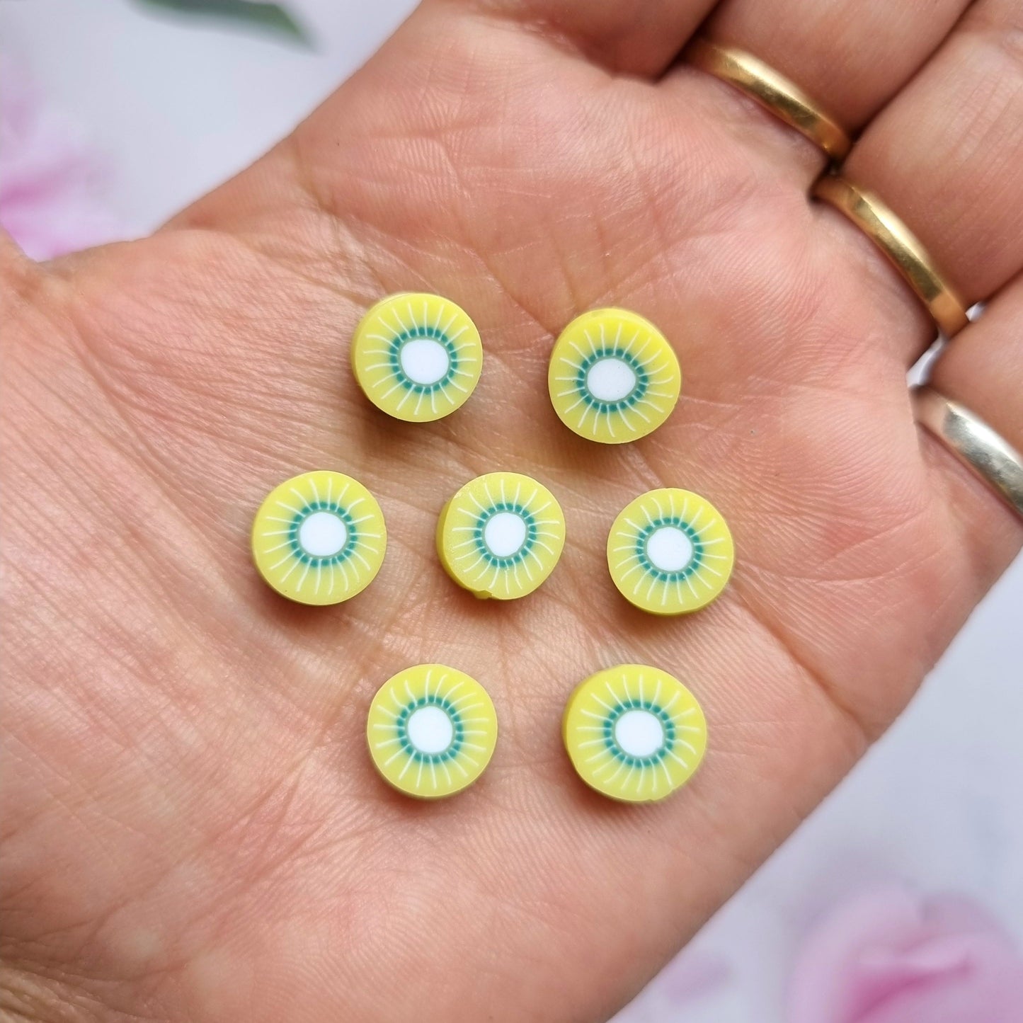 Polymer Beads - Kiwi