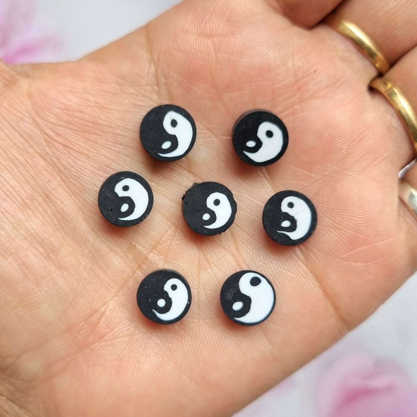 Polymer Beads - Yin-Yang 03