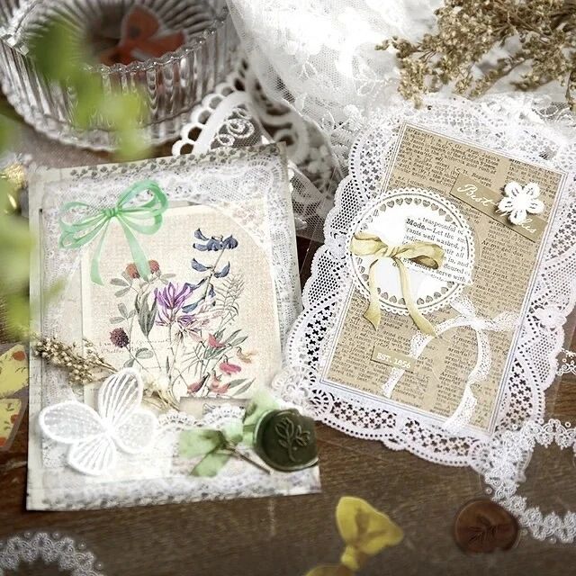 Retro Lace Border element pack