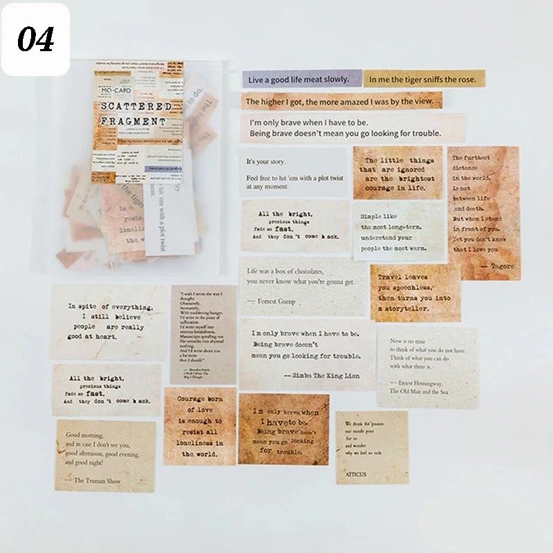 Scattered Fragment Stickers