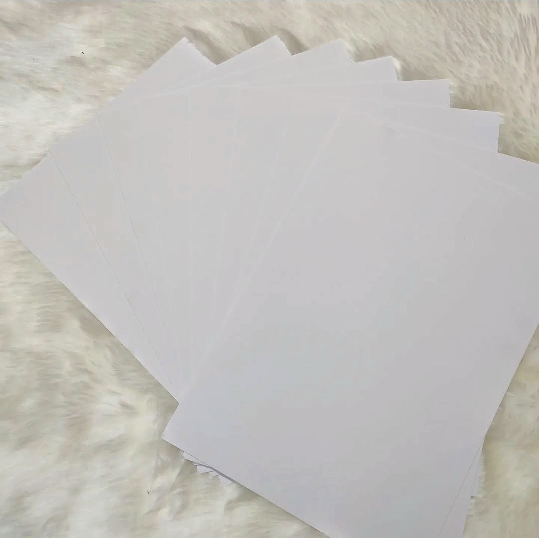 Cardstock - White (300 GSM)