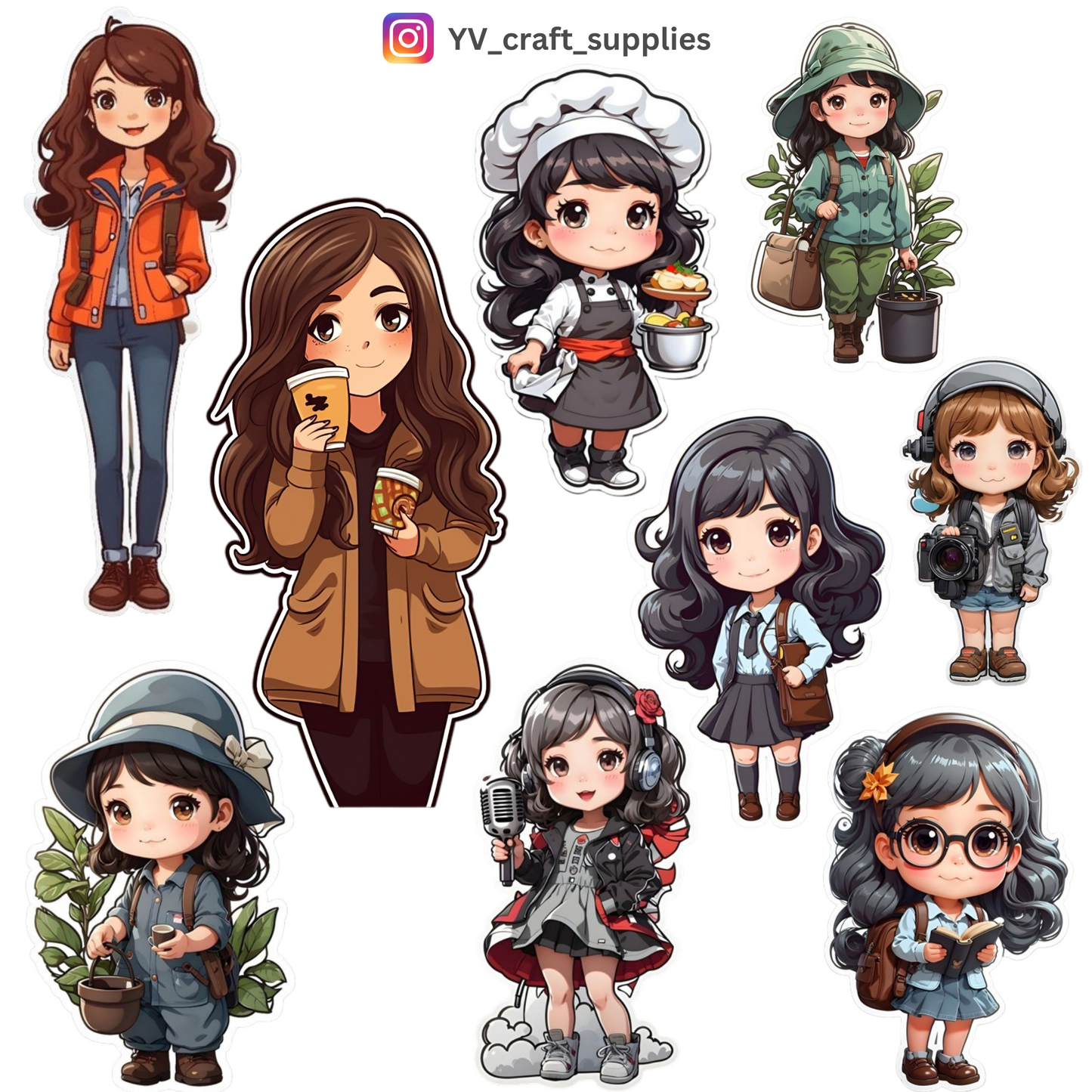 Sticker Sheets - Design 11