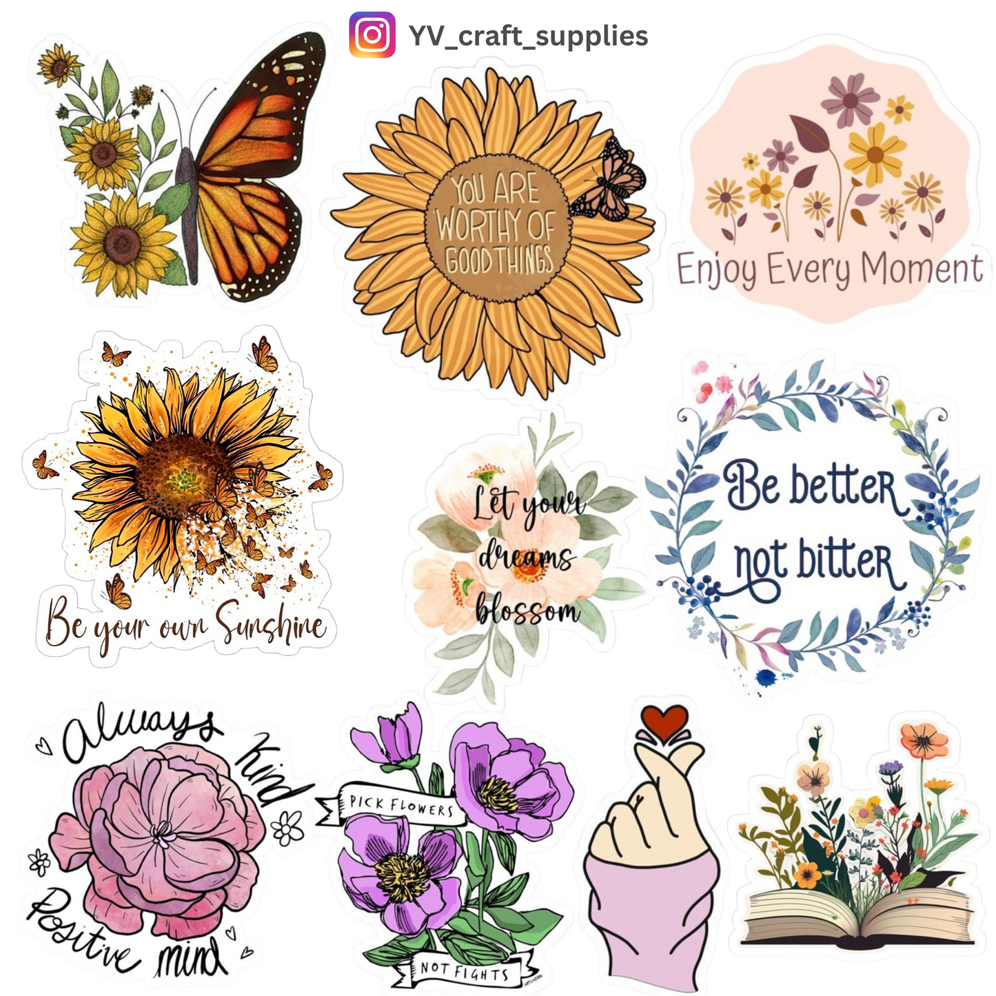 Sticker Sheets - Design 13