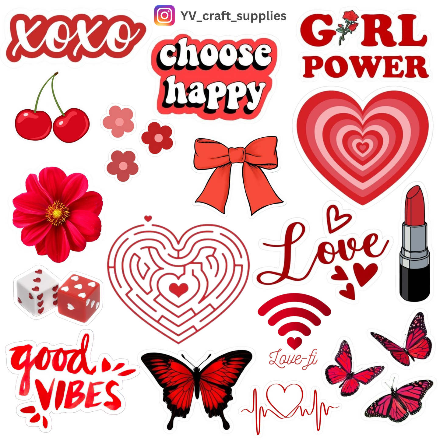 Sticker Sheets - Design 25