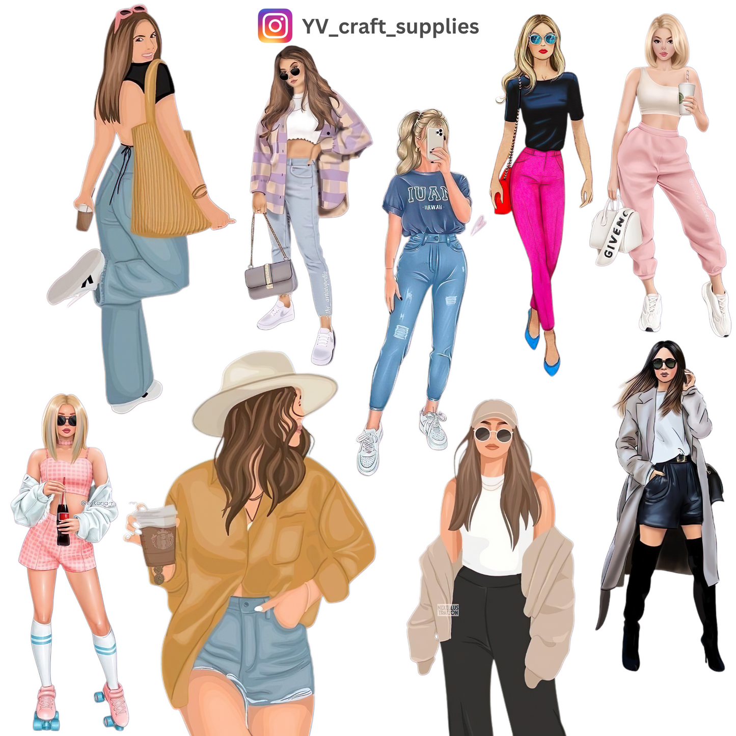 Sticker Sheets - Design 34