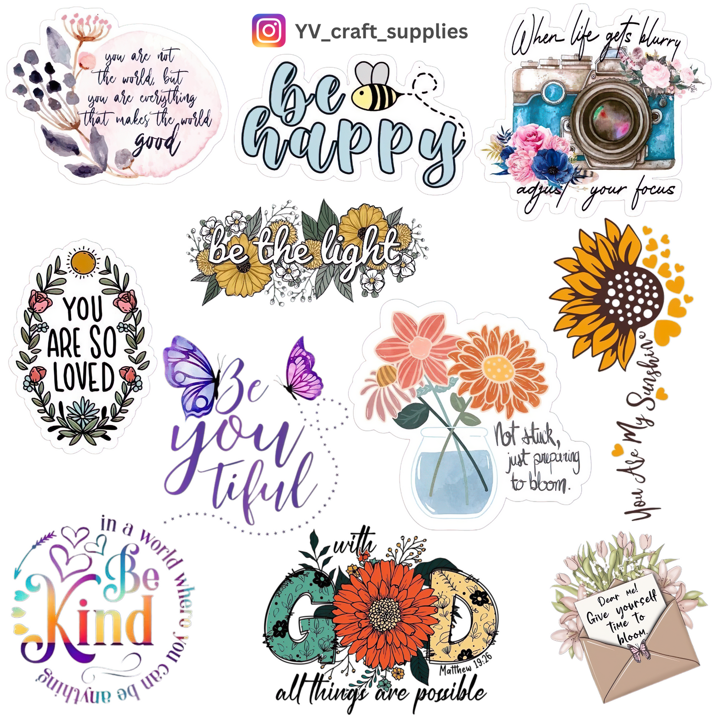Sticker Sheets - Design 37