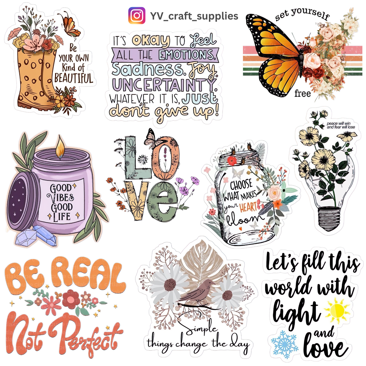 Sticker Sheets - Design 38