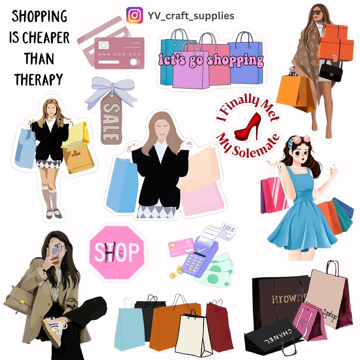 Sticker Sheets - Design 48