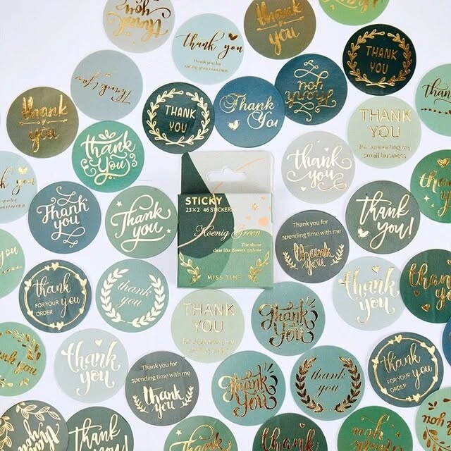 Thank You Stickers