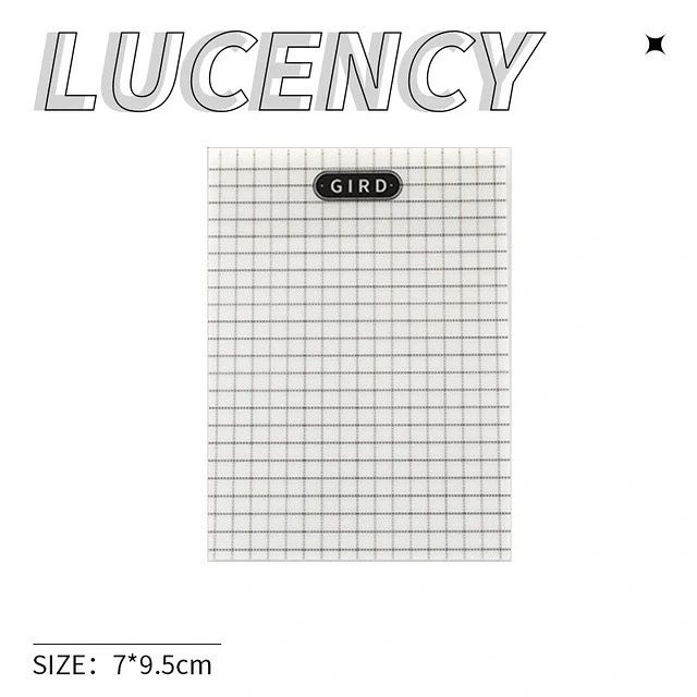 Transparent Memo Pads