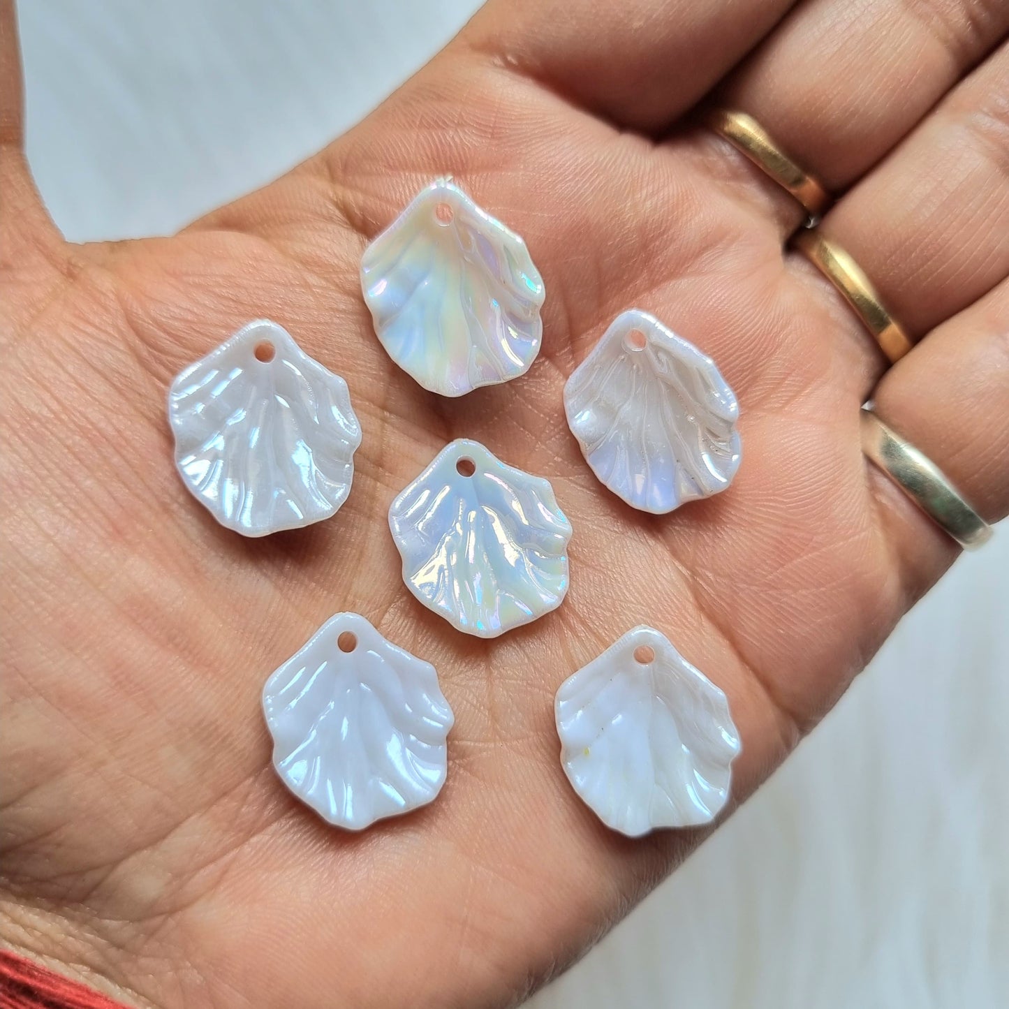 Acrylic Shell Beads
