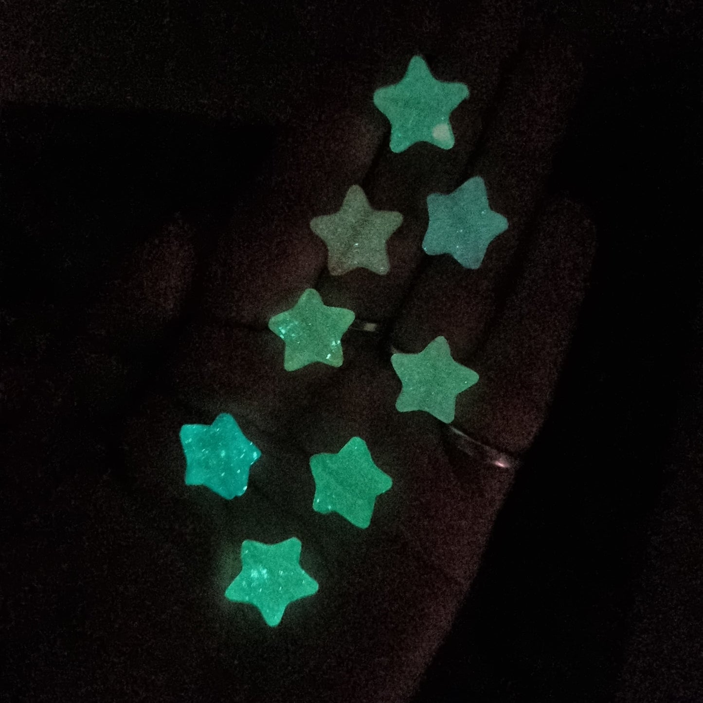 Acrylic Luminous Star Beads