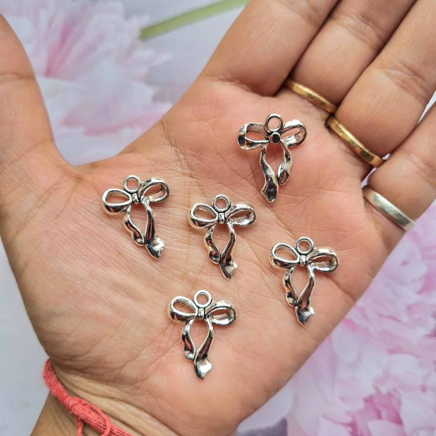Metal Charms - Bow