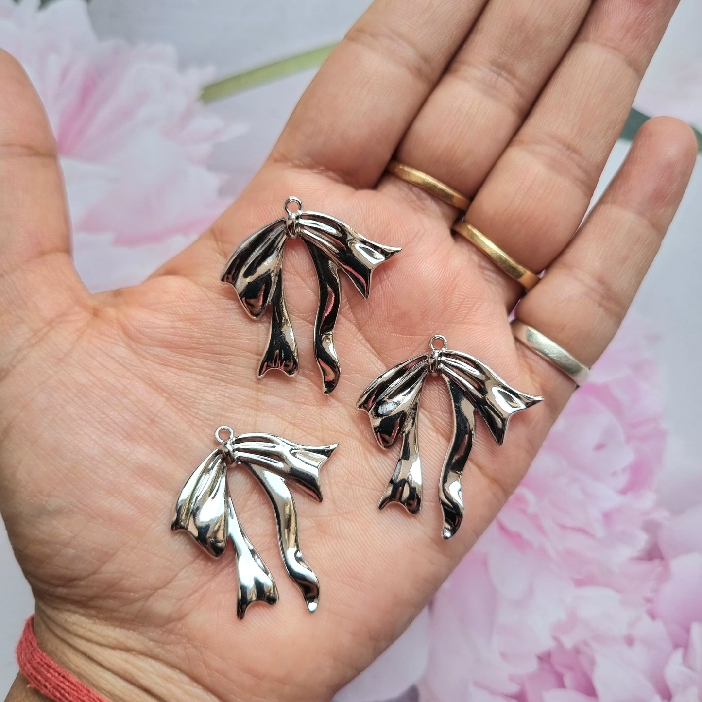 Metal Charms - Bow