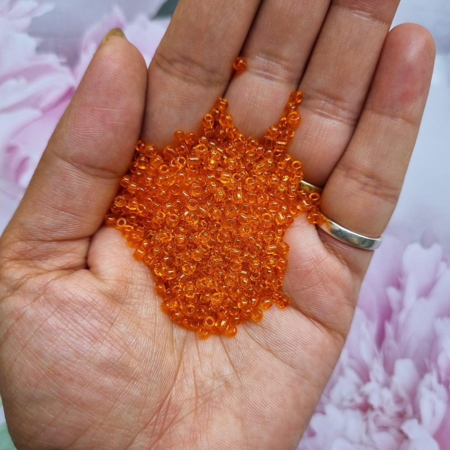 Seed Beads - Transparent | Size - 11/0 (2mm) & 8/0 (3mm)