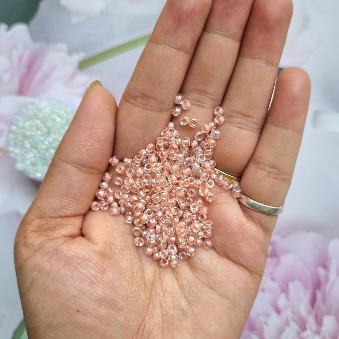 Seed Beads - Transparent Pastel | Size - 8/0 (3mm)