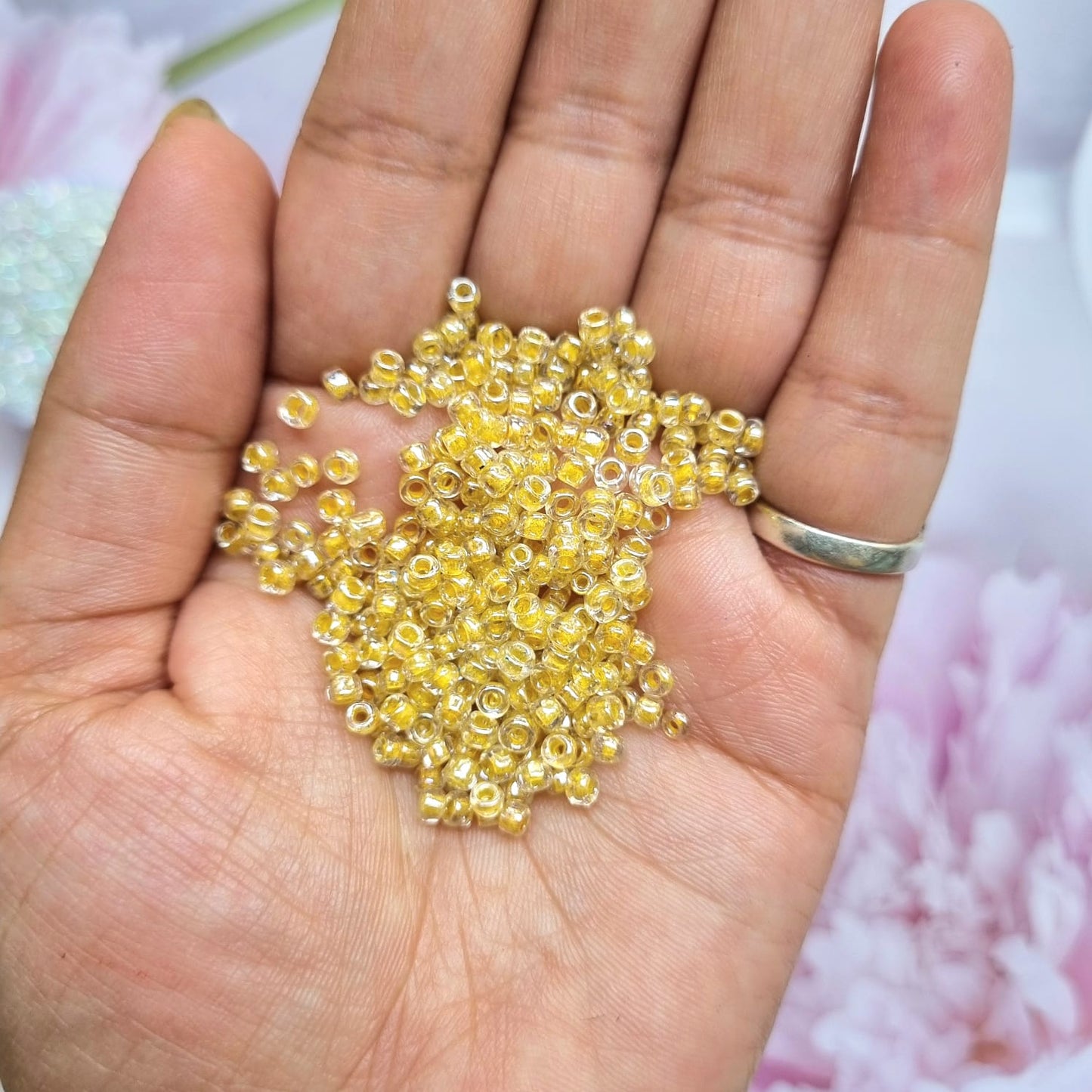 Seed Beads - Transparent Pastel | Size - 8/0 (3mm)