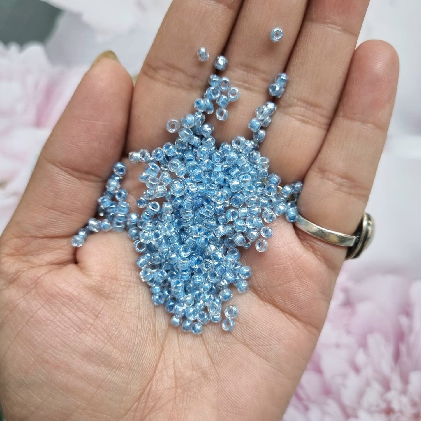 Seed Beads - Transparent Pastel | Size - 8/0 (3mm)