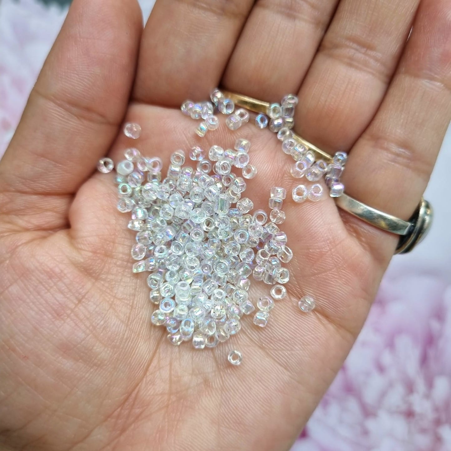 Seed Beads - Transparent Pastel | Size - 8/0 (3mm)