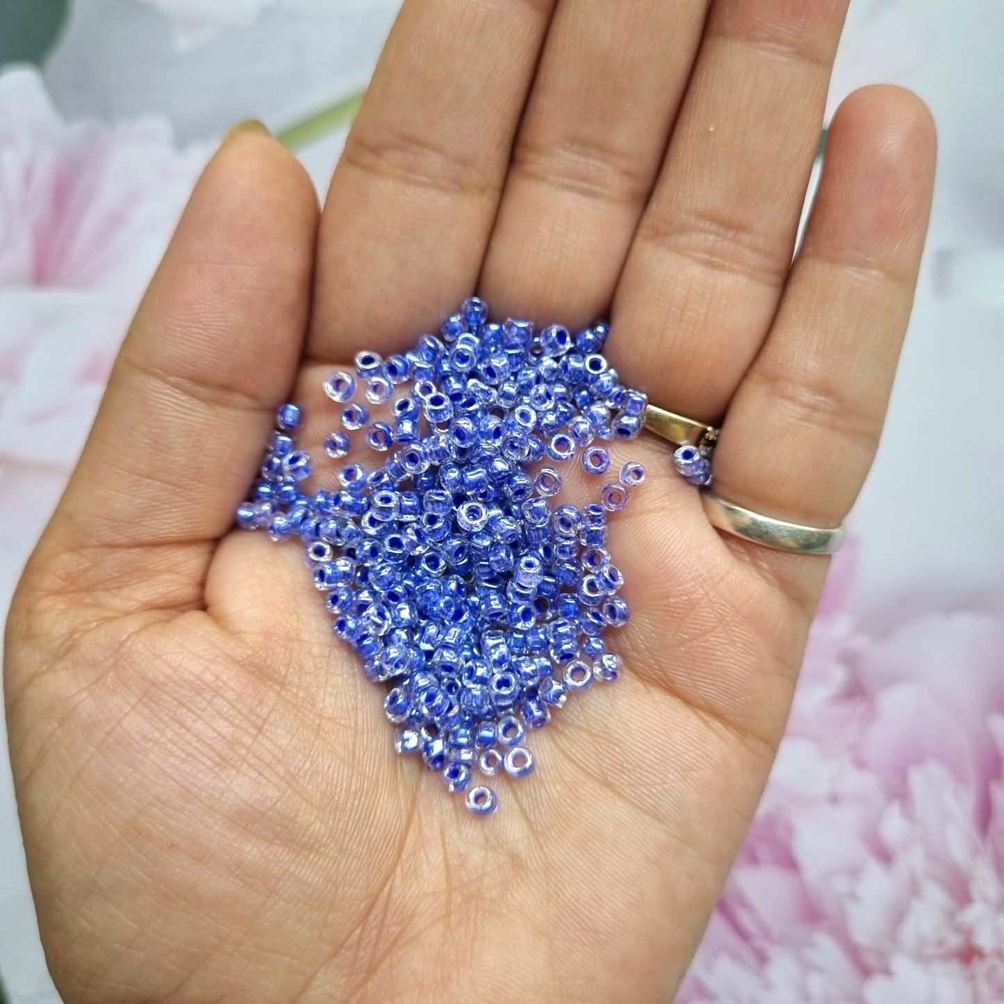 Seed Beads - Transparent Pastel | Size - 8/0 (3mm)