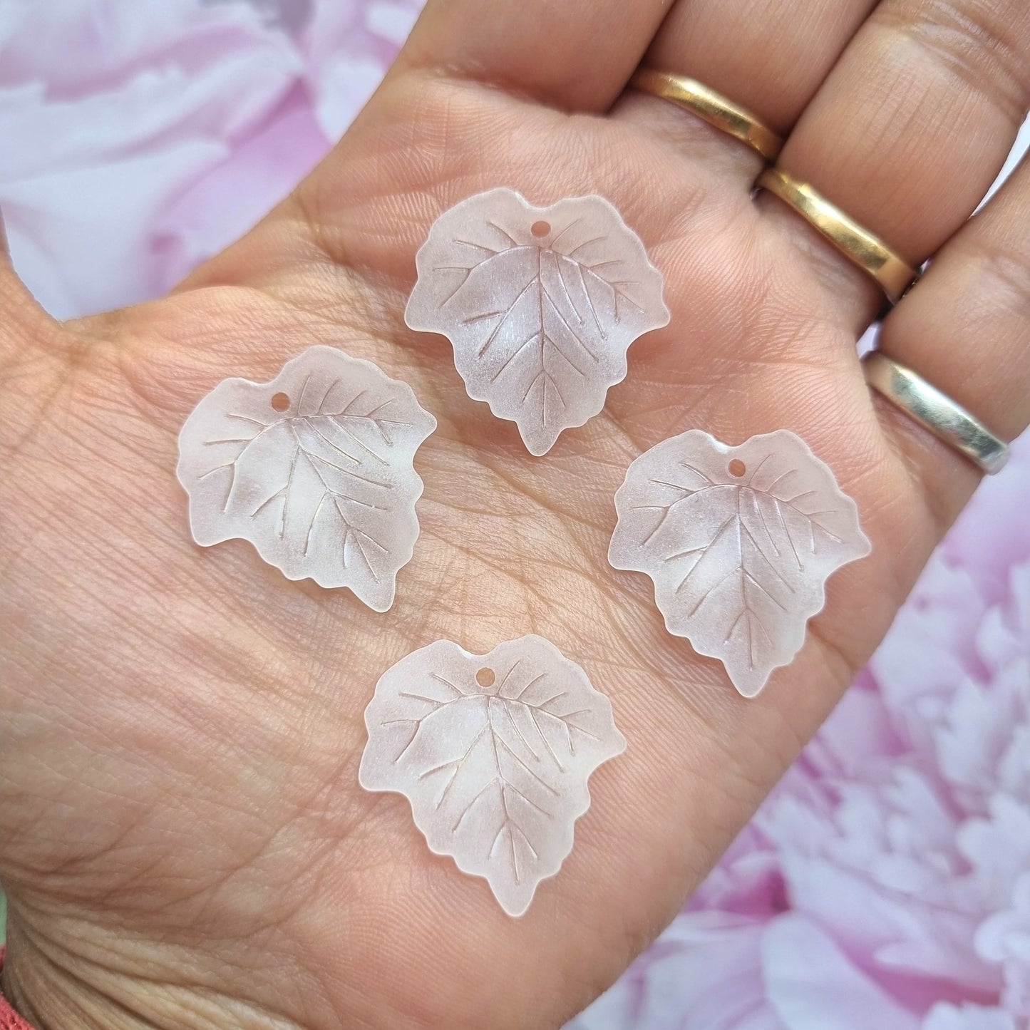 Acrylic Frost Mapple Leaf