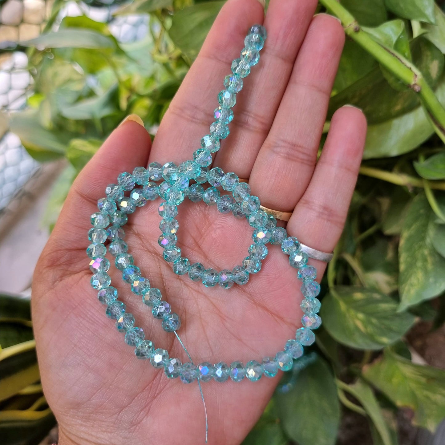 Crystal Glass Beads (6mm)