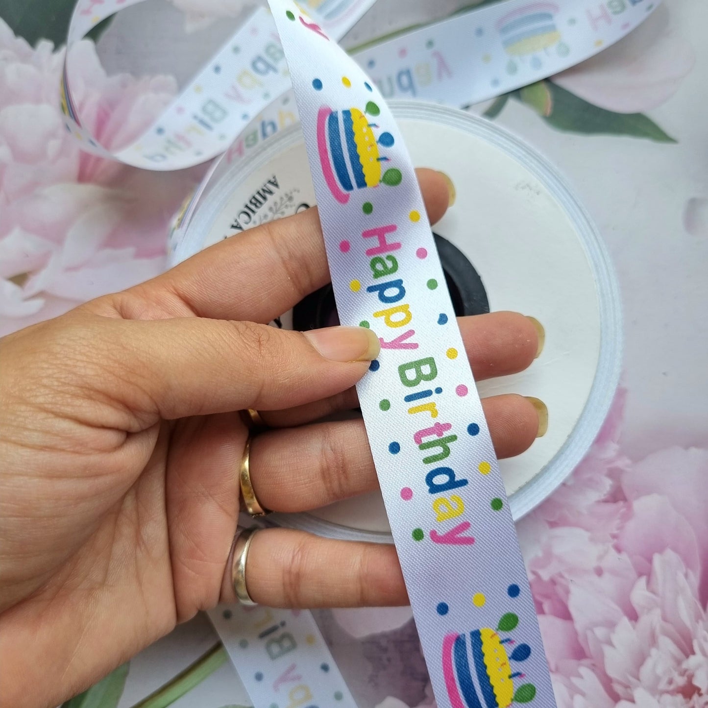 Satin Ribbon | Happy Birthday