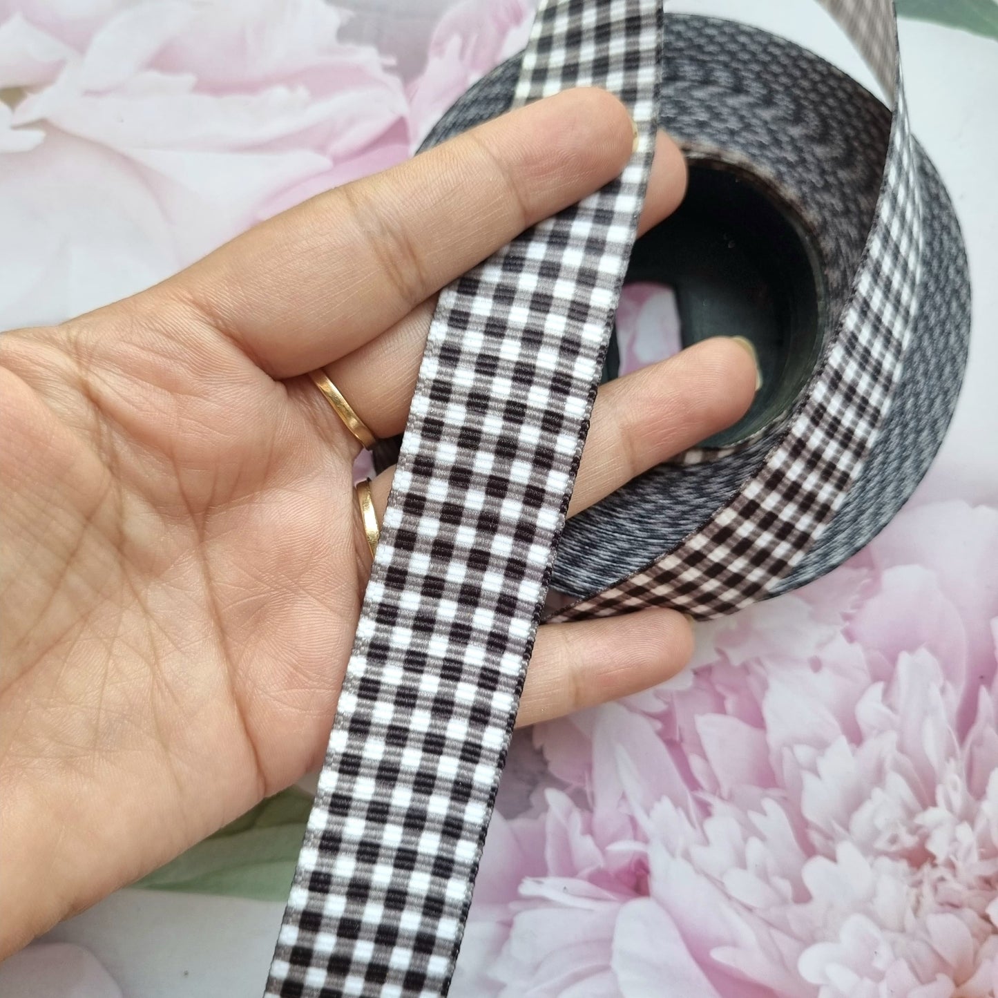 Gross Grain Ribbons (Gingham)