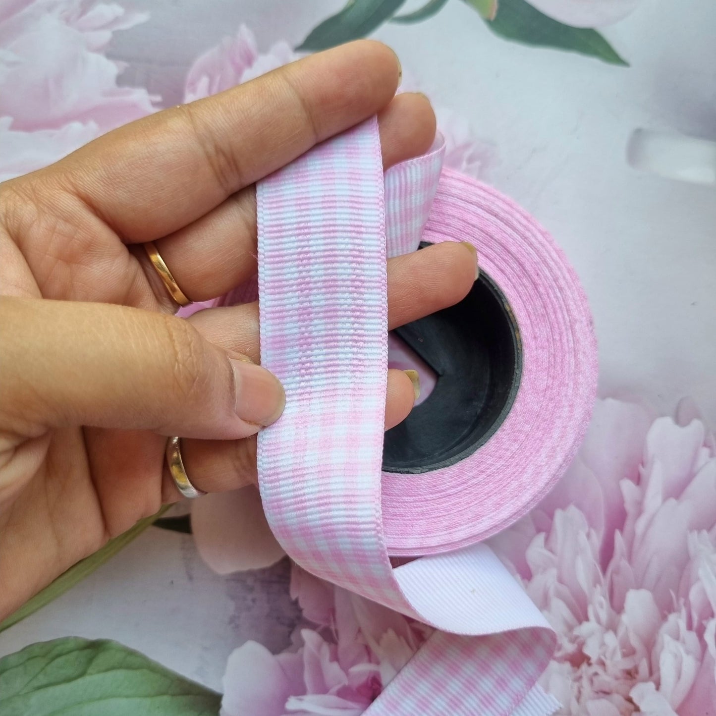 Gross Grain Ribbons (Gingham)